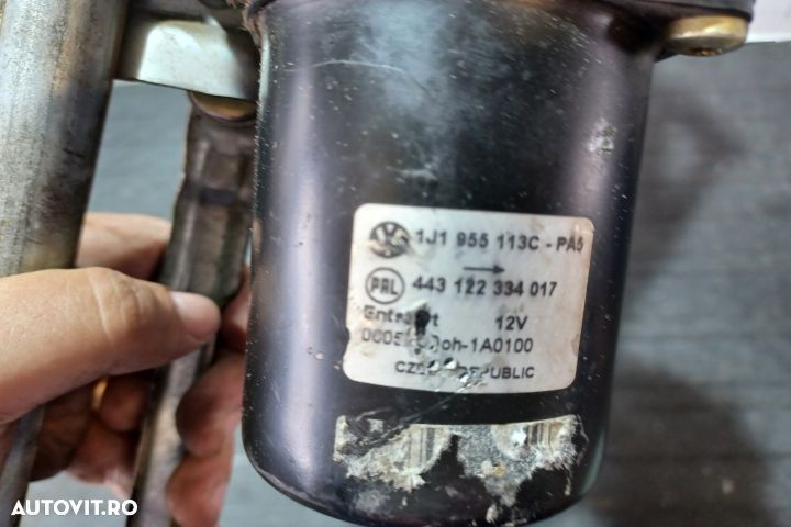 Ansamblu stergatoare parbriz volan pe stanga 1J1955113C 1J1955113C Sk - 4