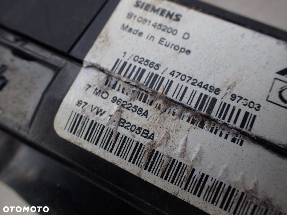 FORD GALAXY MK1 SKRZYNKA BEZPIECZNIKÓW 7M0962258A RADOM - 3
