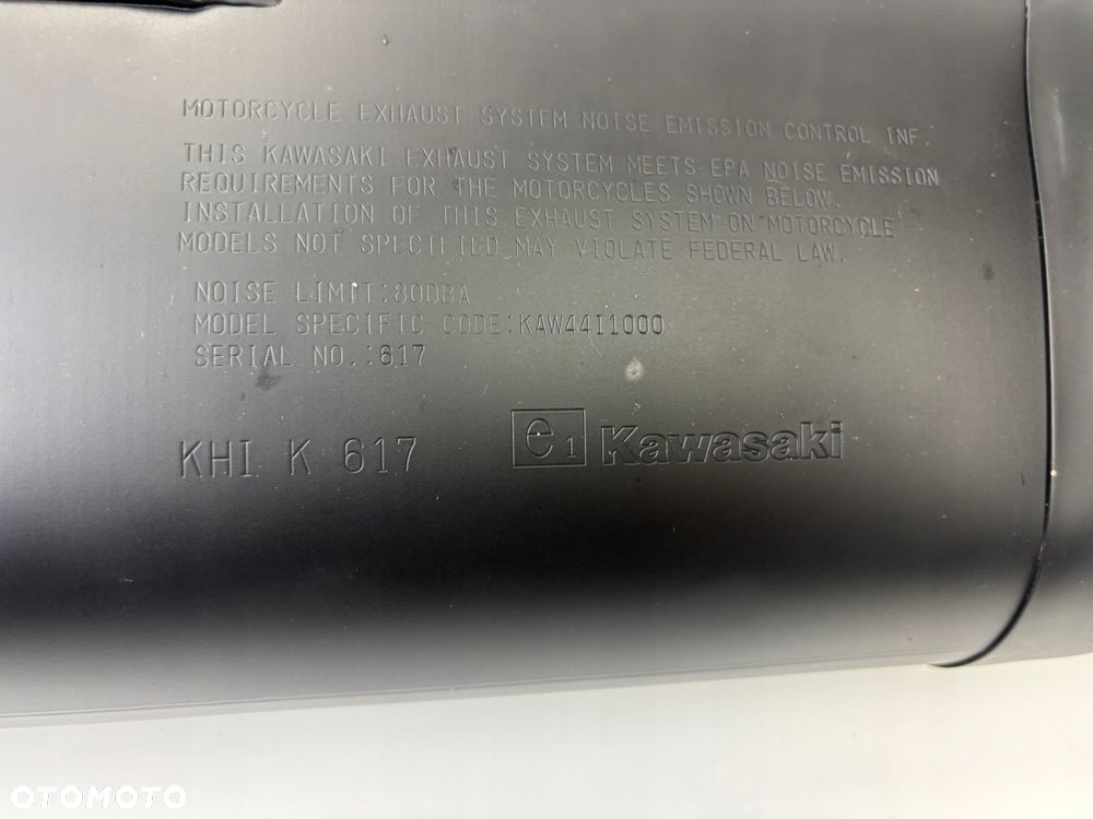 Tłumik Kawasaki KLZ 1000 Versys 2012-14 Oryginał KHI K617 - 15