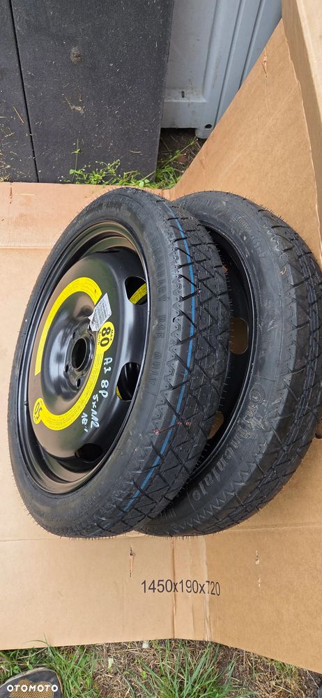 Koło dojazdowe zapasowe Audi A3 8P 5X112 18" - 2