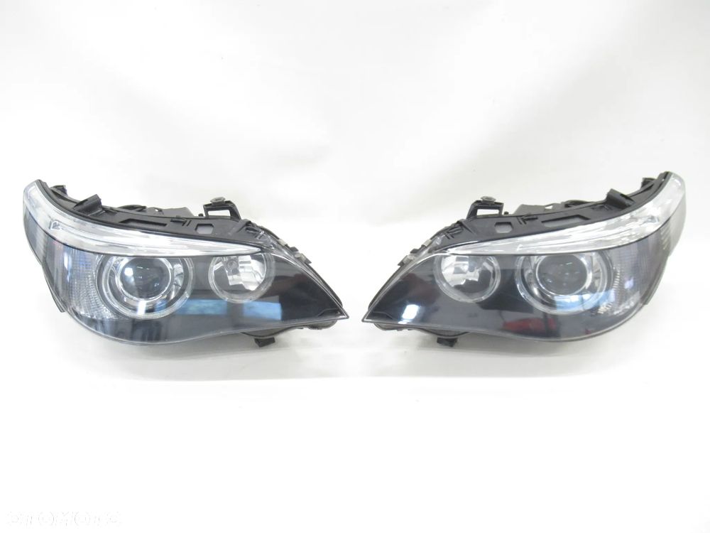 Reflektory reflektor Lampy lampa przód BMW e60 e61 Europa Xenon prawa lewa - 1