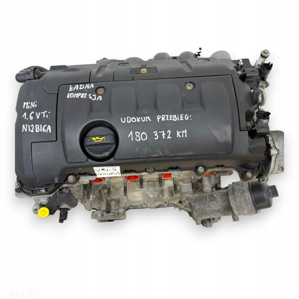 SILNIK N12B16A Mini Cooper R55 R56 R57 1.6 16V VTI N12B16 180 372km - 4