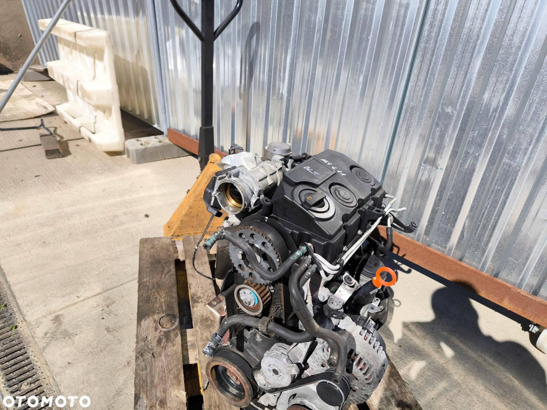 SILNIK KOMPLETNY AUDI VW SEAT SKODA 1.9 TDI BLS ORYGINAŁ ! - 13
