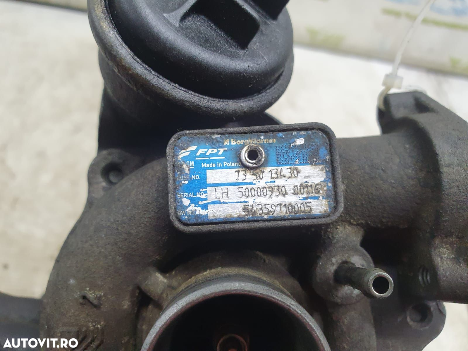 Turbo turbina 54359710005 1.3 D 199A9000 Fiat Punto 3 [2005 - 2012] 1 - 4