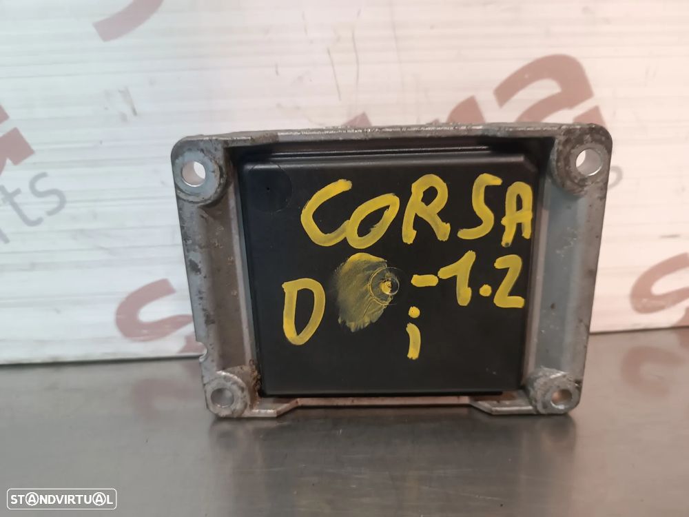 UNIDADE / CENTRALINA DO MOTOR OPEL CORSA D 1.2 16V 0261208940 55557933 - 3