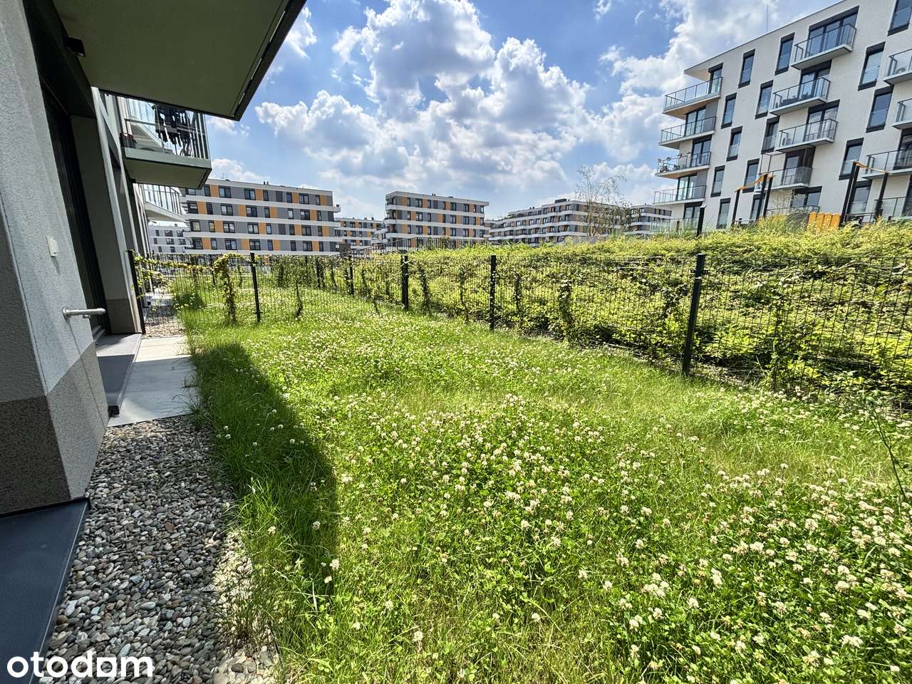 43 m² z ogródkiem | Parter | Cicha okolica | Rolety zewnętrzne