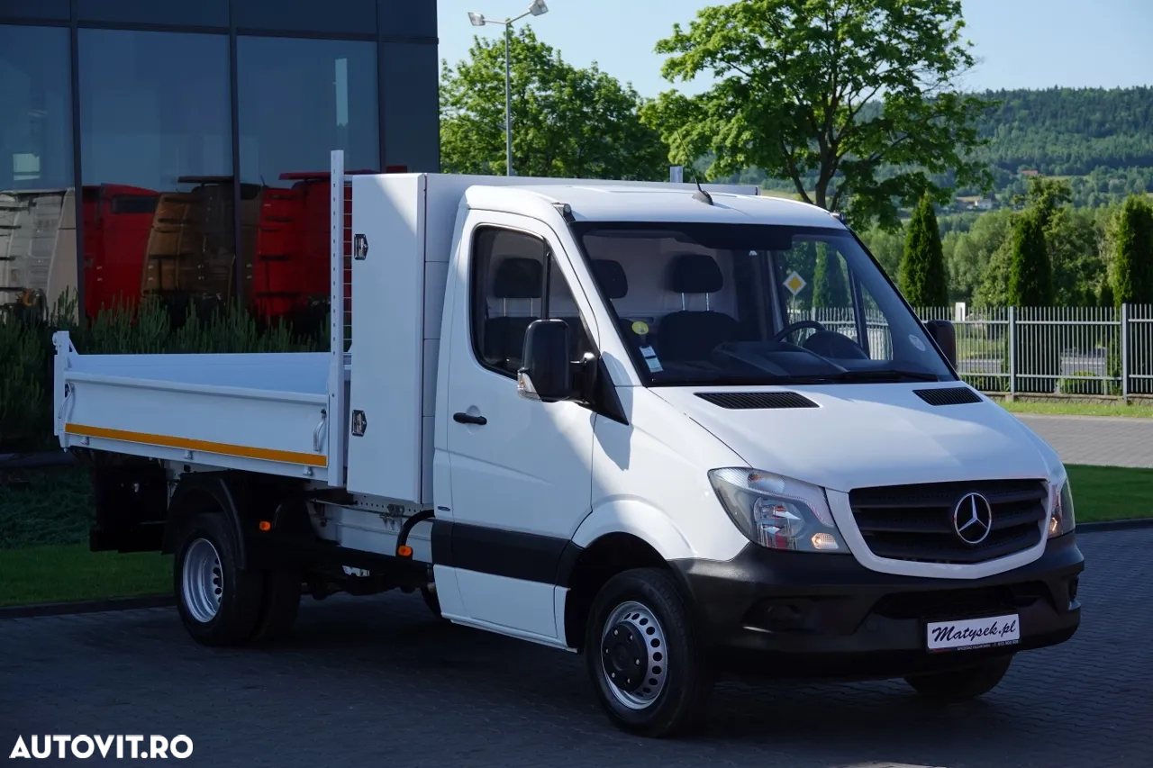 Mercedes-Benz SPRINTER / TIPPER - 3M / TWIN / MANUAL / 2016 R / IMPORTAT - 9