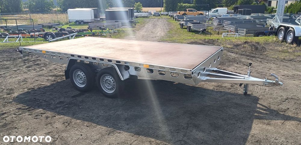 Rydwan przyczepa dwuosiowa, przyczepka 2 dwie osie, - 4