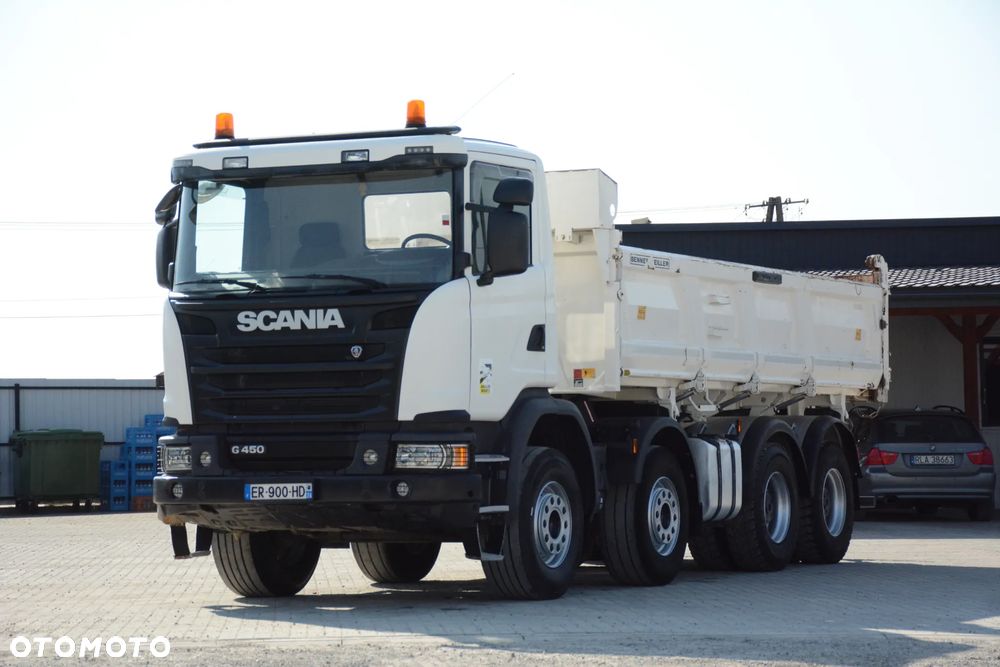 Scania G 450 / 2017r. / 8x4 / MEILLER / Hydroburta / Mały przebieg / Retarder - 4