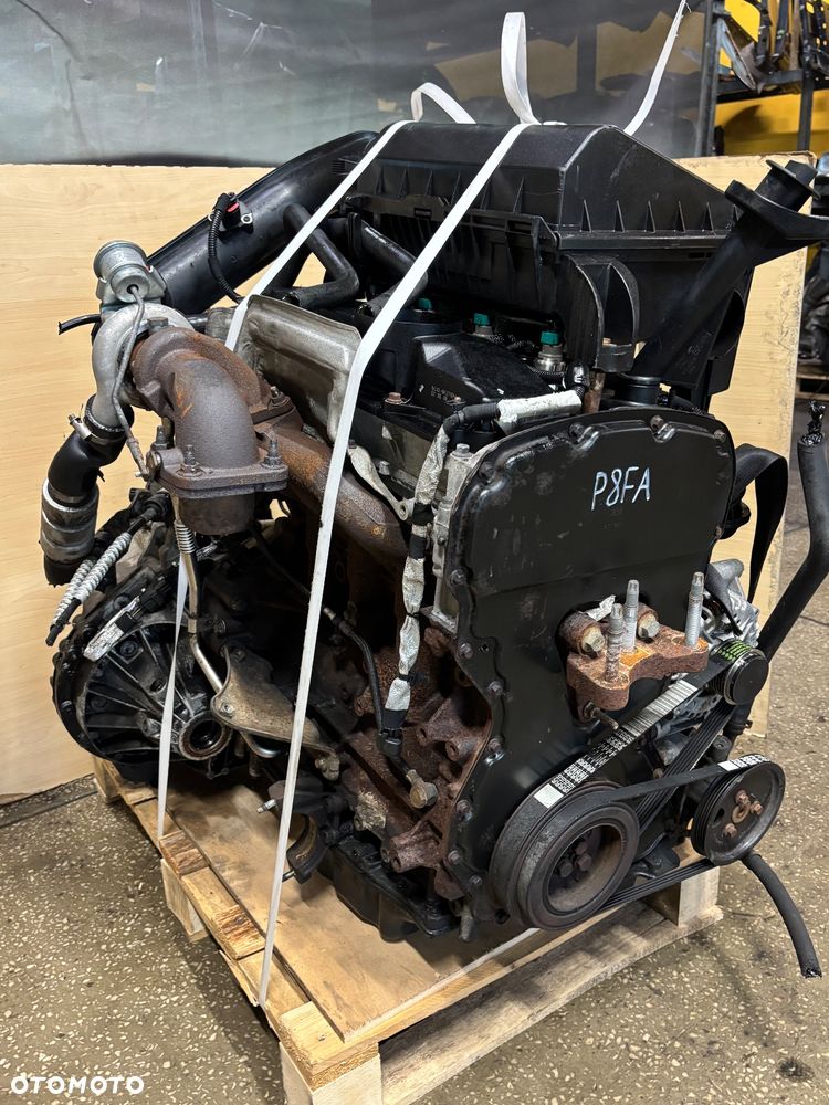 FORD TRANSIT SILNIK MOTOR 2.2 TDCI 2008 P8FA CAŁKOWICIE KOMPLETNY film video - 3