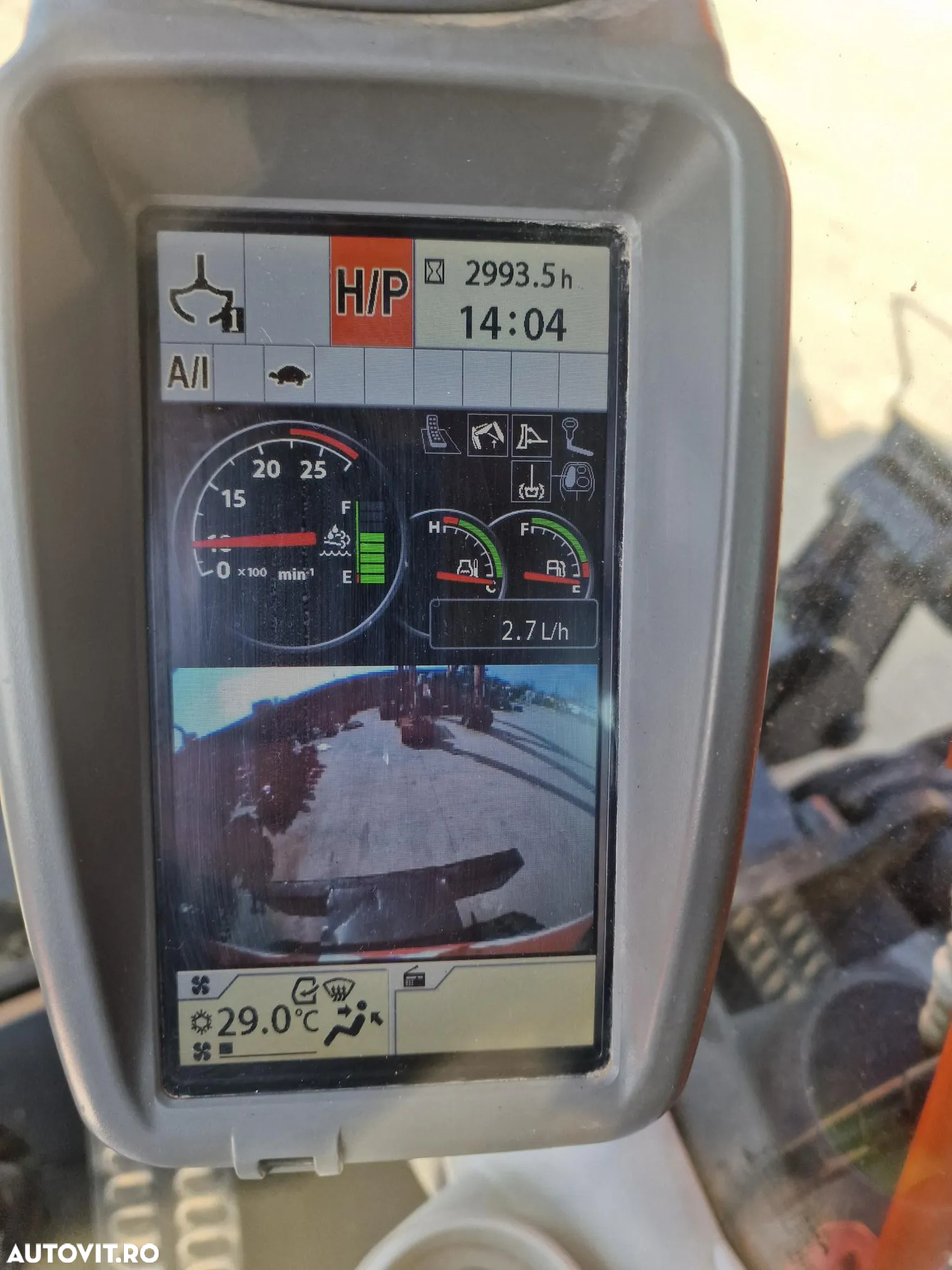 Hitachi EXCAVATOR PE ROTI, 3 brate excavare, LAMA+CALE, cupa NOUA 1,2m latime, Masa operationala 17,2t, Inst picon, A doua inst hidr, 2018, 2.993h, hidraulica HITACHI, anv noi, posibilitate leaisng 3 ani, PROMOTIE 99.900 EUR+Tva - 5
