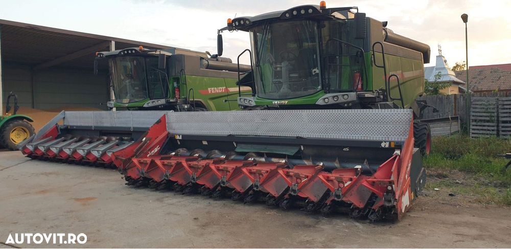 Fendt Combina FENDT 6335C 6,8m + Header Porumb si FS OLIMAC 8 - 1