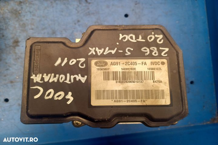 Pompa ABS AG91-2C405-FA 54085182E Ford S-Max 1 [facelift] [2010 - 201 - 1