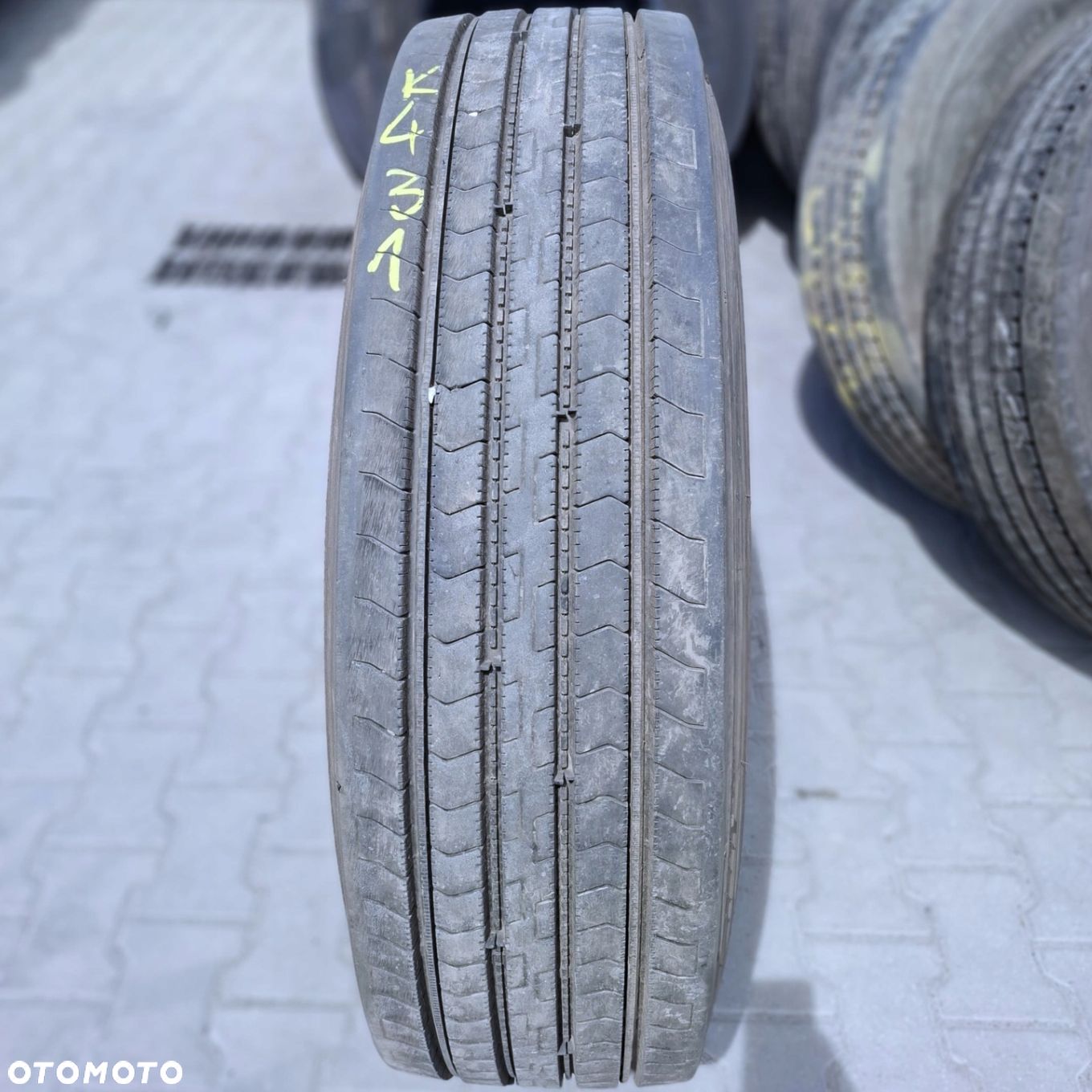 Opona ciężarowa 315/80R22.5 Firestone FS422 PLUS PRZÓD 13mm 2022rok idK431 - 1