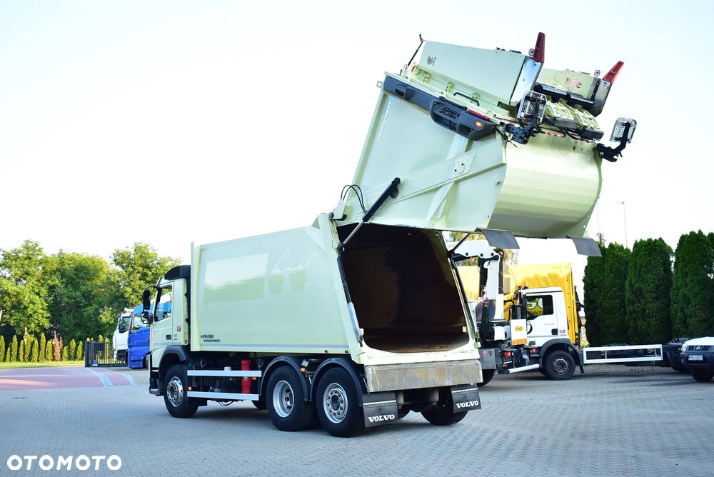 Volvo FM 410 Śmieciarka FAUN Variopress/ Wrzut uniwersalny Zoeller/ Euro 6  / Müllwagen/ Garbage Truck/ Sprowadzona z Niemiec ! - 20