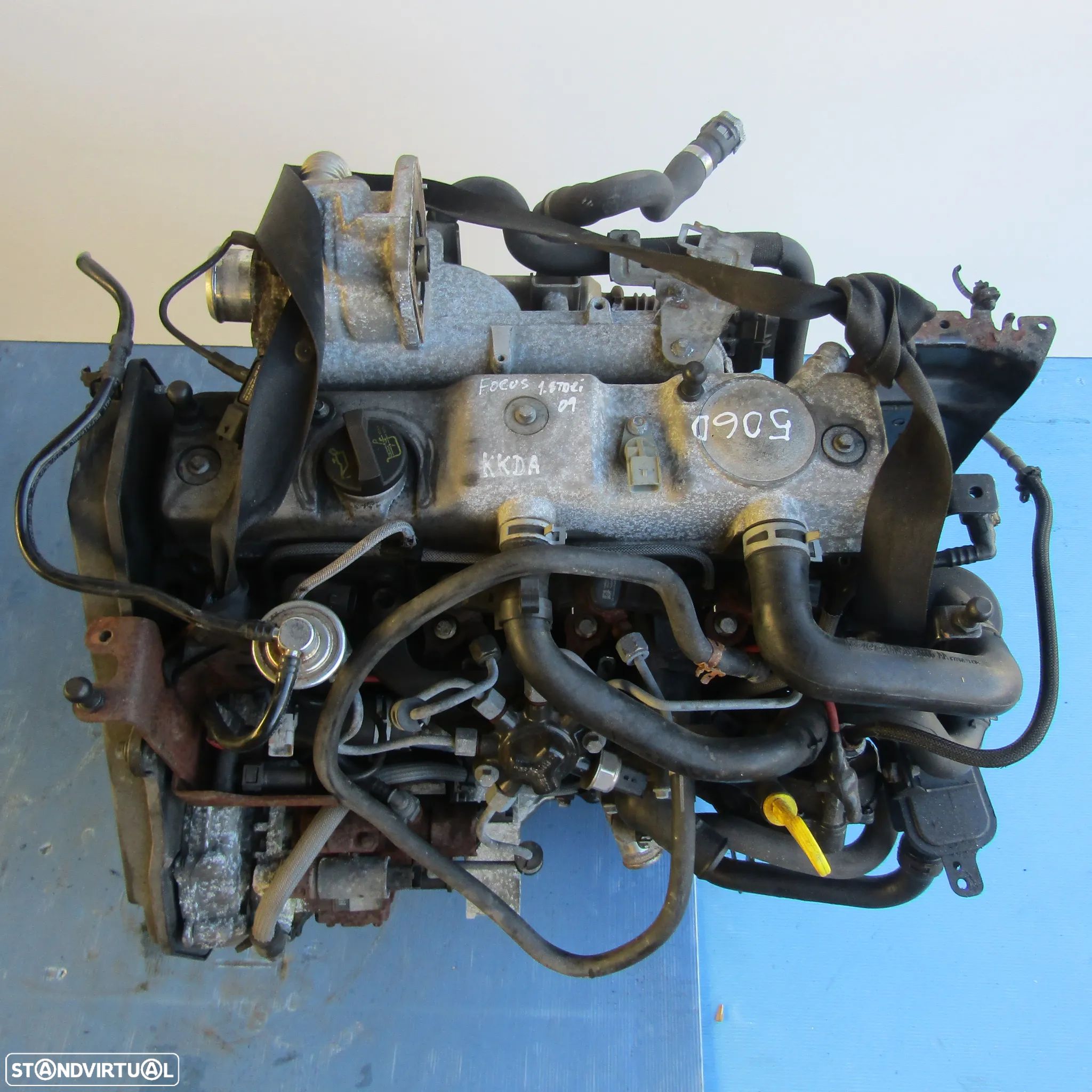 Motor Ford Focus1.8 Diesel com referência KKDA - 1