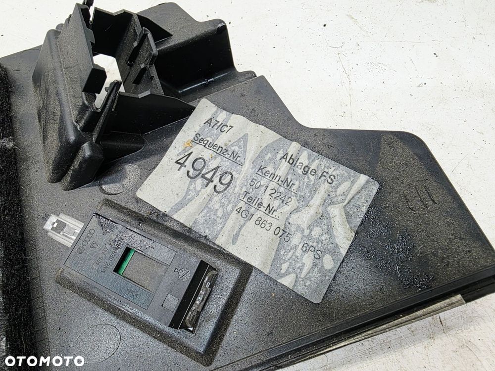 OSŁONA POD KIEROWNICĘ SZTYCĘ AUDI A6 C7 A7 4G1863075 6PS - 7