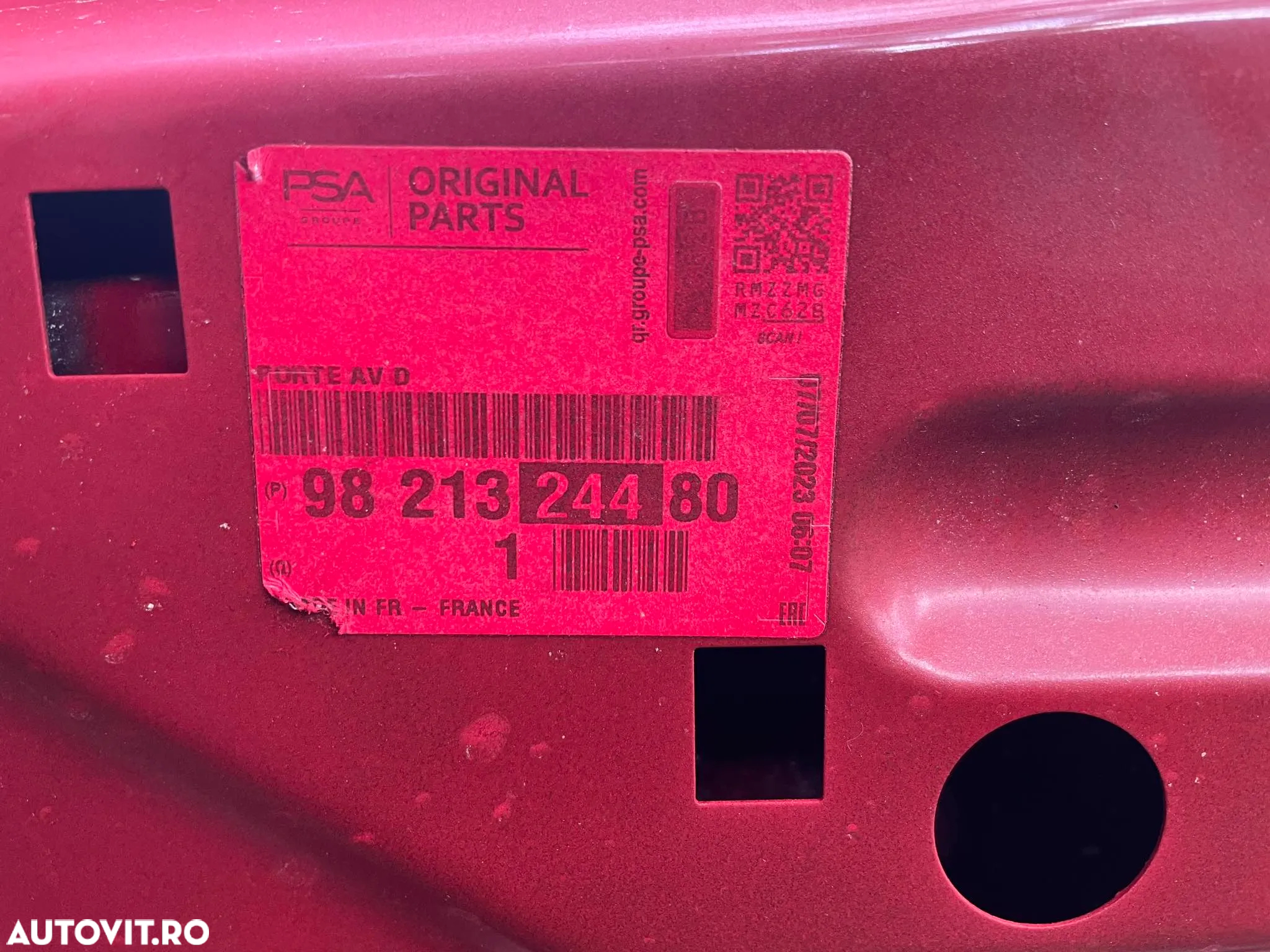 Portiera Usa Dreapta Fata Citroen C4 Cactus II 2018+ 9821324480 - 3