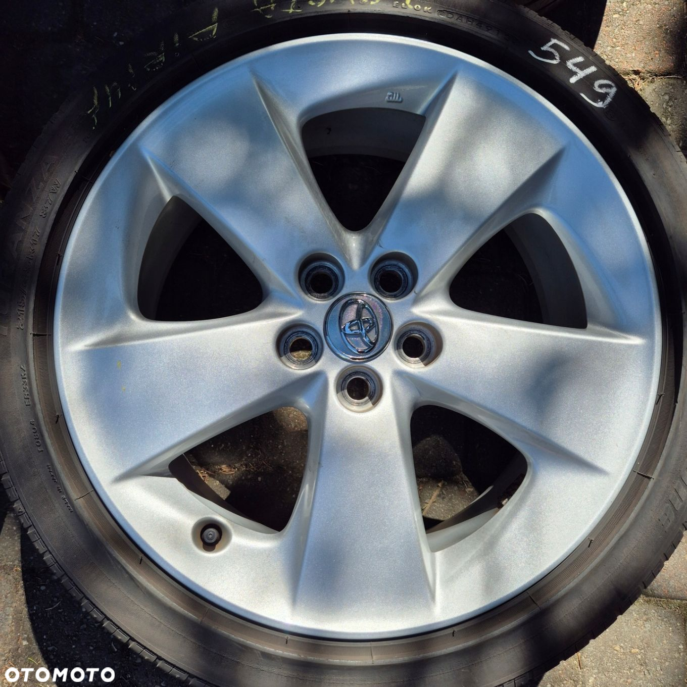 LATO KOŁA 17 TOYOTA PRIUS AVENSIS CELICA TREZIA VERSO S 215/45 R17 5x100 - 2