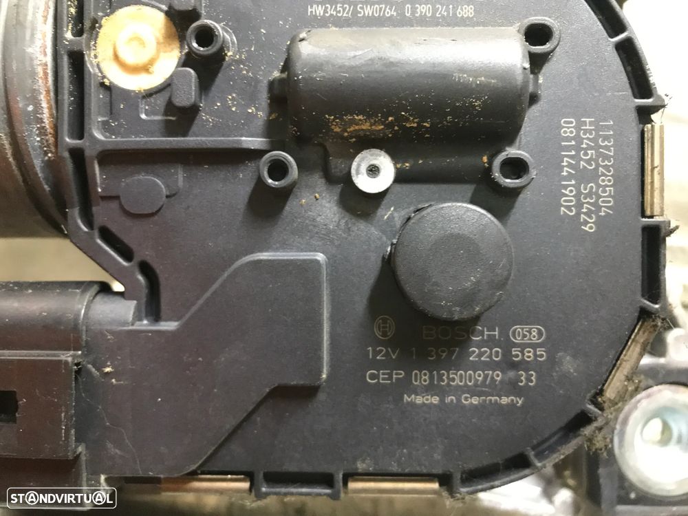 MOTOR / SISTEMA DO LIMPA VIDROS VOLVO V50 / C30 / S40 II 3397021108 1397220585 - 4