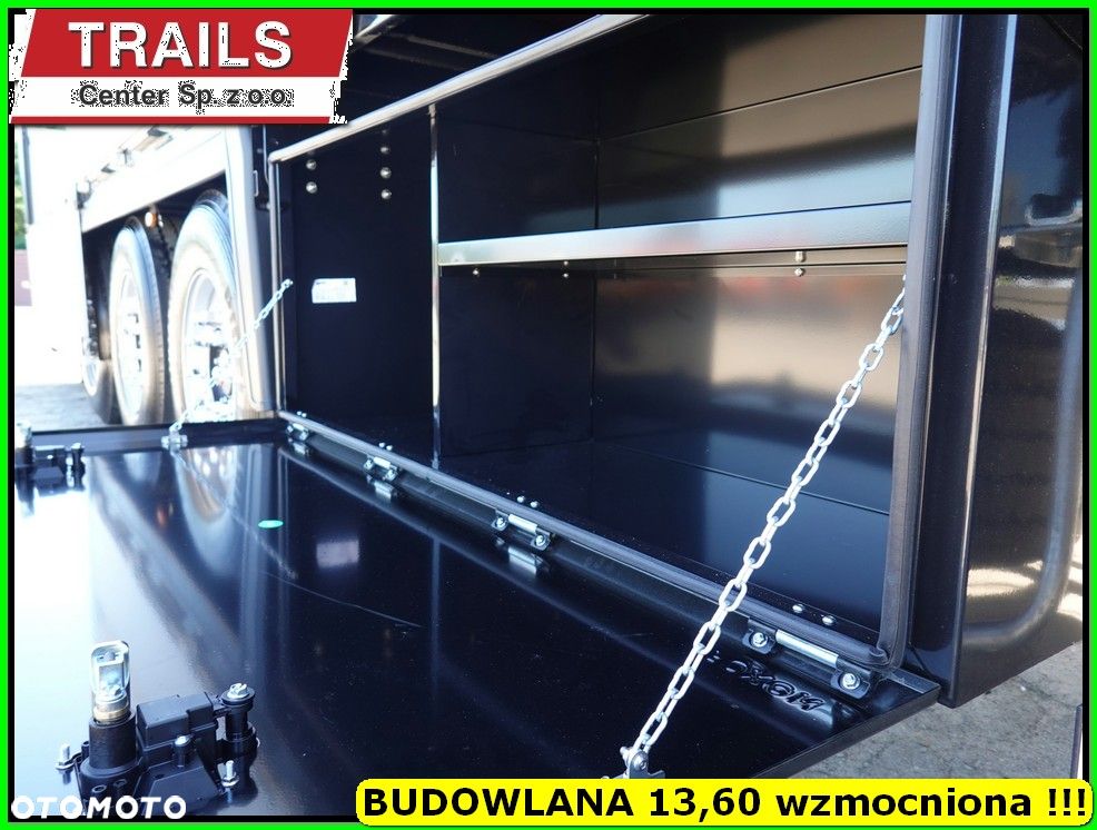 Orthaus Pokład 13,60 m, MOCNA KRATOWNICA, burty aluminiowe !!! - 33