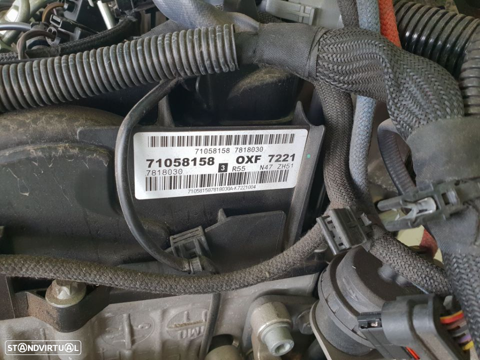Motor Mini 1.6D 2013, de 112cv, ref N47C16A - 3