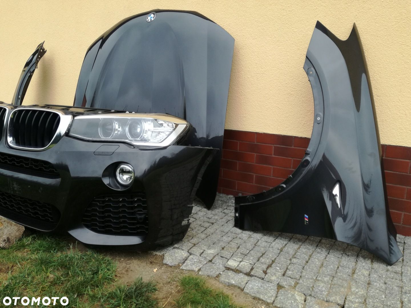 MASKA ZDERZAK BŁOTNIK LAMPA PAS BMW X4 F26 MPAKIET - 3