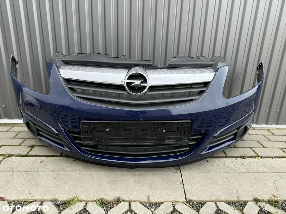 Opel Corsa D Zderzak Przód Przedni Kompletny Grill Z20Z 2006-2010r. - 1