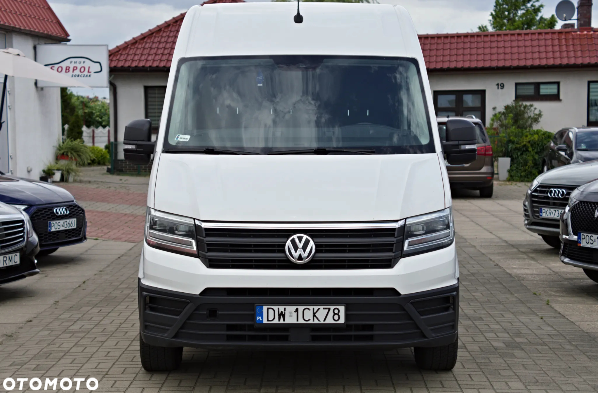 Volkswagen Crafter brygadówka 6 osób, ładowność 1177kg, Krajowy - 2