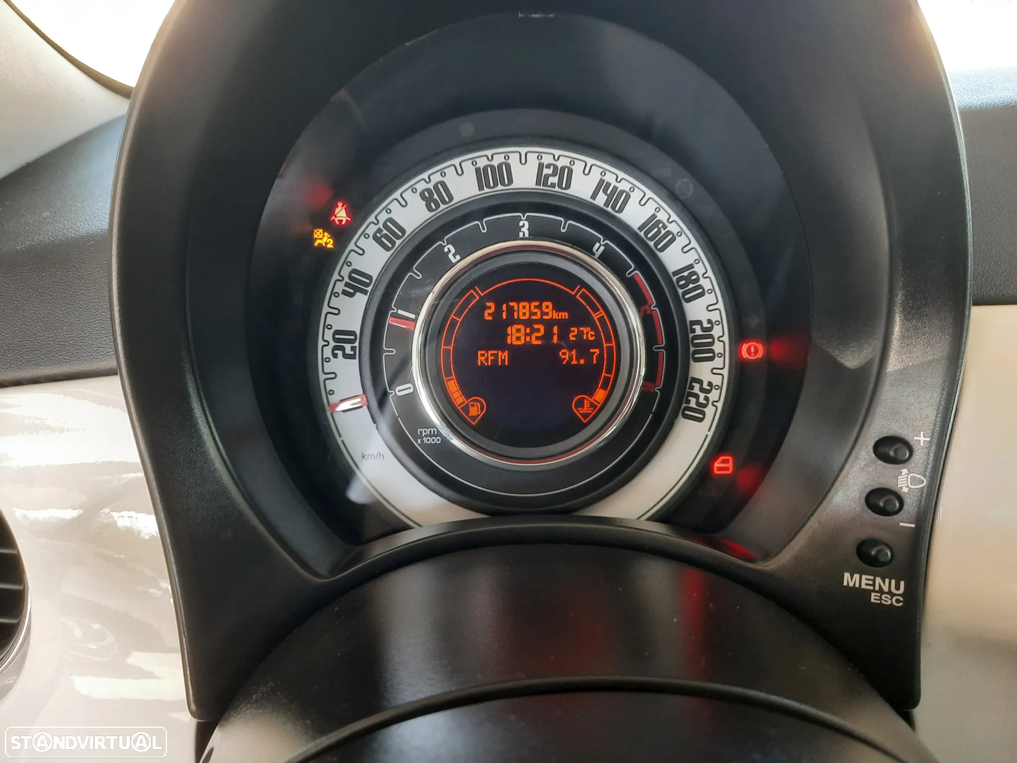Fiat 500 1.3 16V MJ Lounge S&S - 34