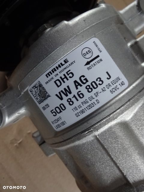 Kompresor klimatyzacji VW Touran III 5Q0816803J - 2
