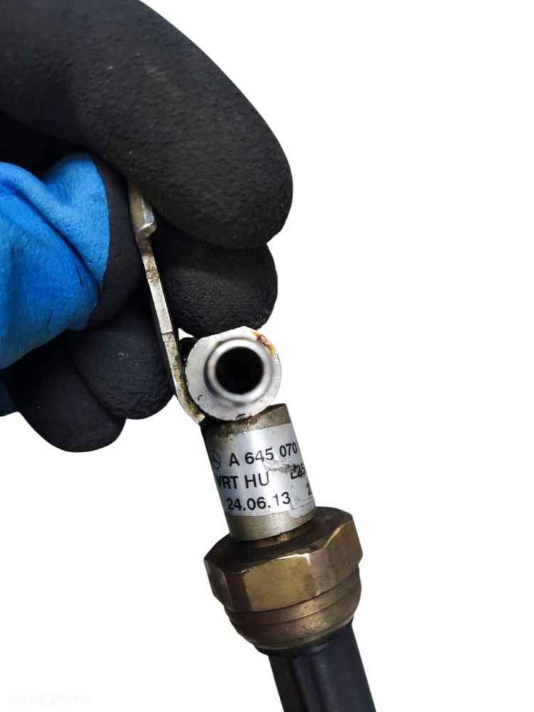 MERCEDES B KLASA W246 1.8 CDI  CZUJNIK CIŚNIENIA PALIWA  A6450700081 - 5