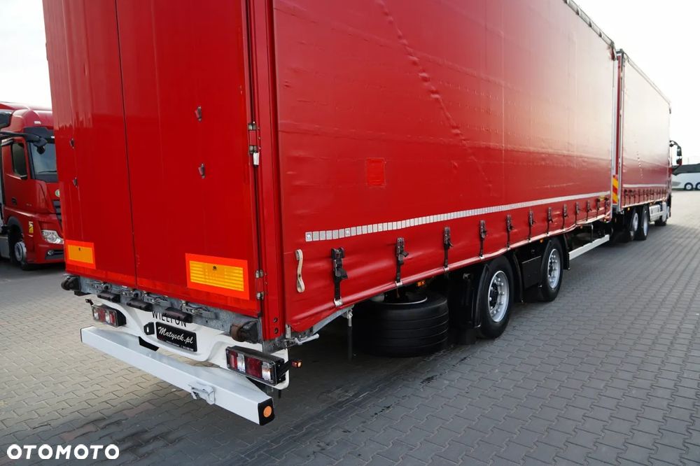 Volvo FH 460 / ZESTAW TANDEM / 120 M3 / PRZEJAZDOWY / I-SAVE / KLIMA POSTOJOWA  / OŚ PODNOSZONA I SKRĘTNA  / 2021 ROK / - 12