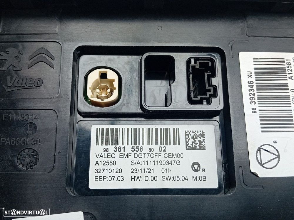 Display / ecrã de informações CITROËN C3 III (SX) - 6