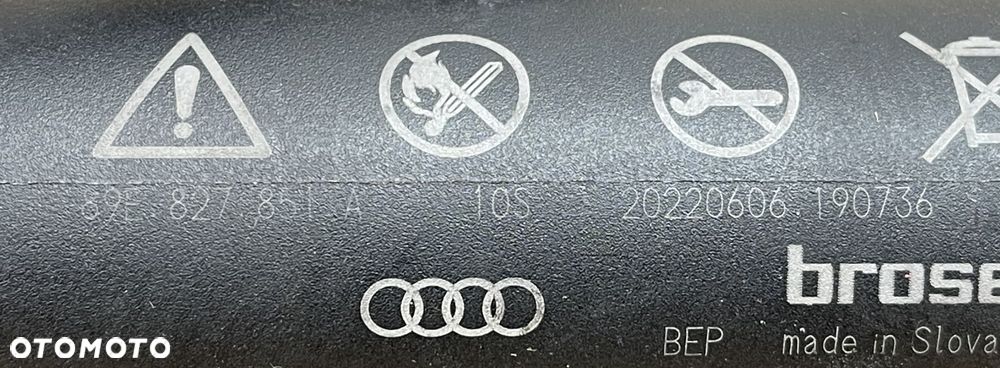 Y7 AUDI Q4 E-TRON SIŁOWNIK ELEKTRYCZNY KLAPY BAGAŻNIKA 89E827851A - 4