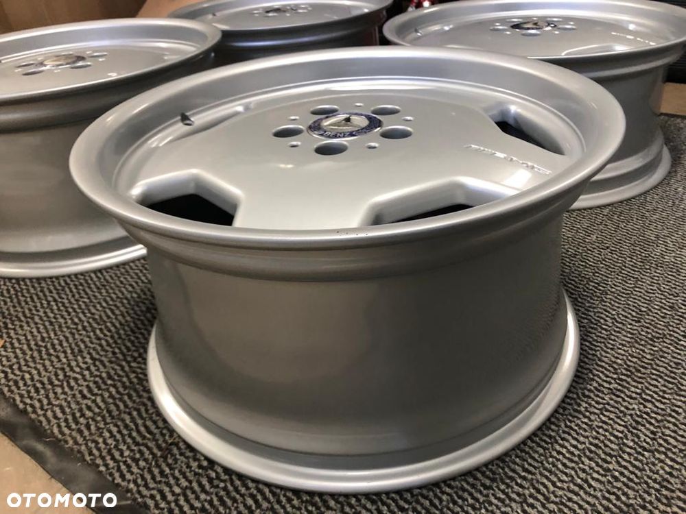 AMG Monoblock II Aero II 18” 8J ET31 / 9J ET35 – ORYGINAŁ – W124 500E R129 W126 – 2104010202 - 1