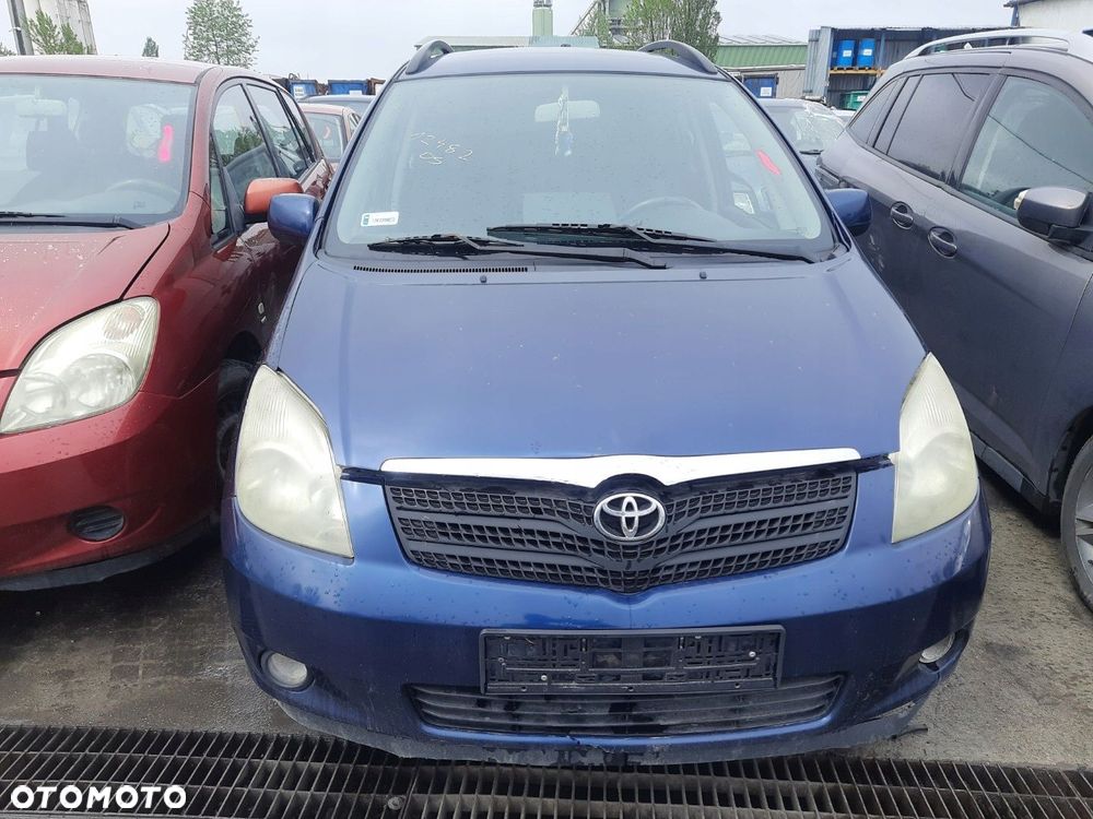 CZĘŚCI Toyota Corolla Verso  I 1,6 16V 81kW / 110KM BENZYNA SILNIK 3ZZFE LAK 3N8 - 6