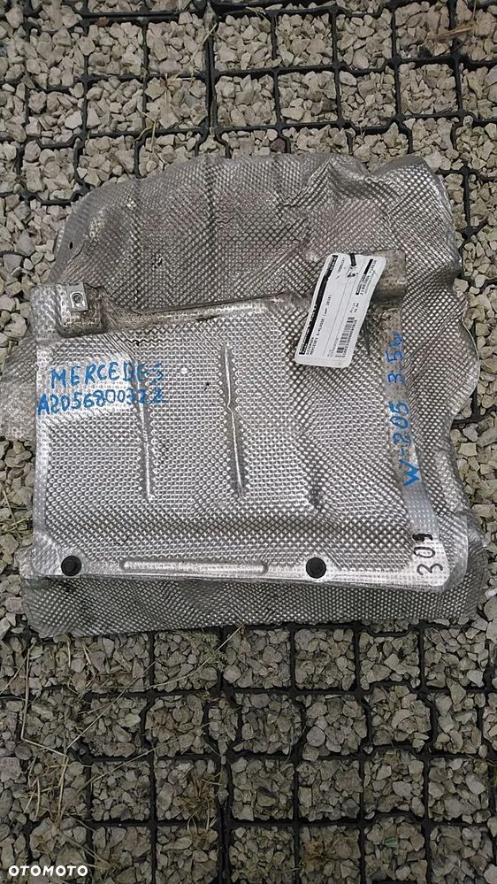 MERCEDES OSŁONA TERMICZNA KOLEKTORA WYDECHOWEGO - 6
