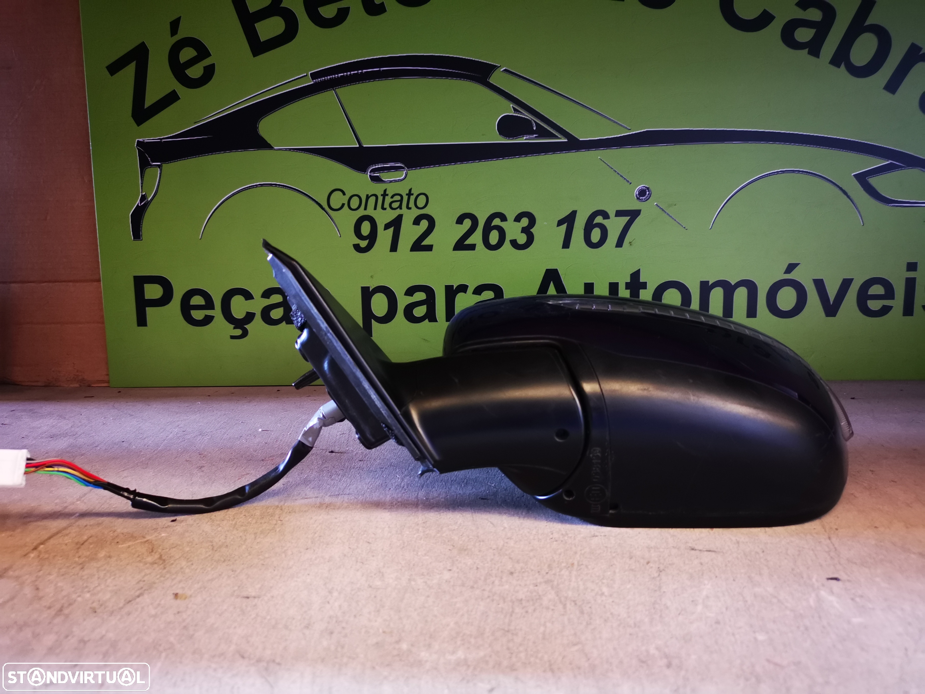 NISSAN QASHQAI J11 RETROVISOR ESQUERDO - ER163 - 4