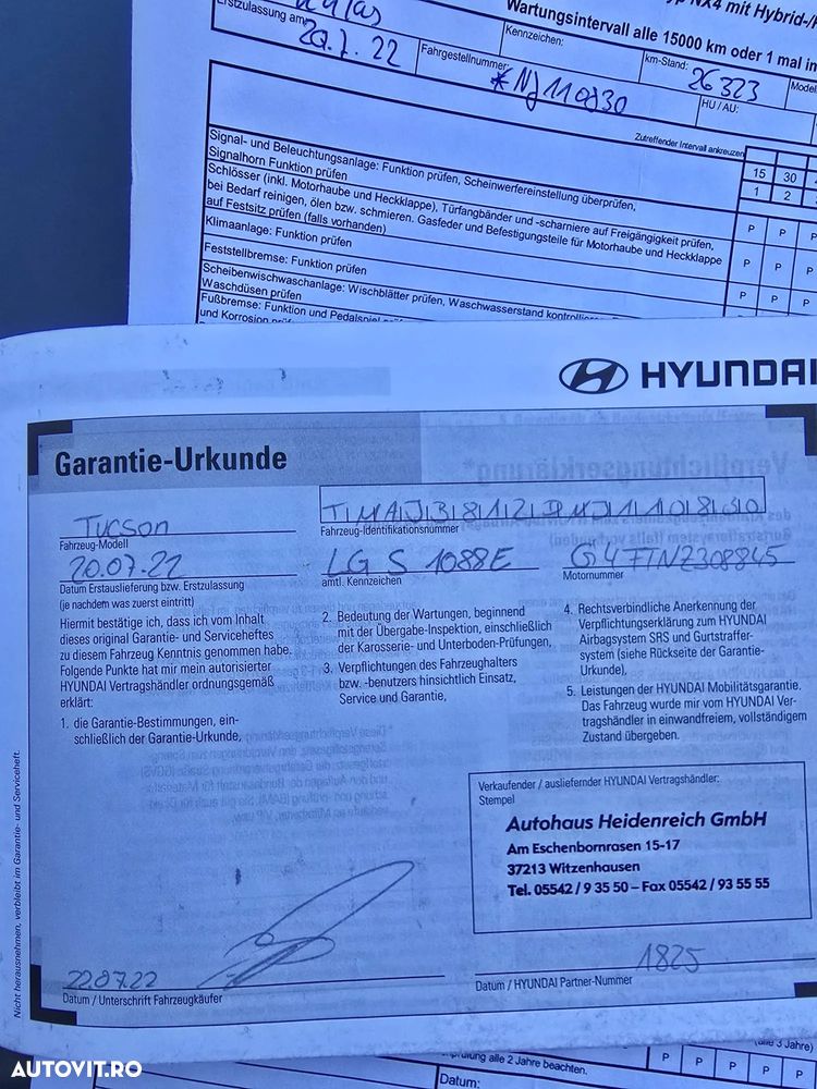 HYUNDAI Tucson 2022 — imagine 31