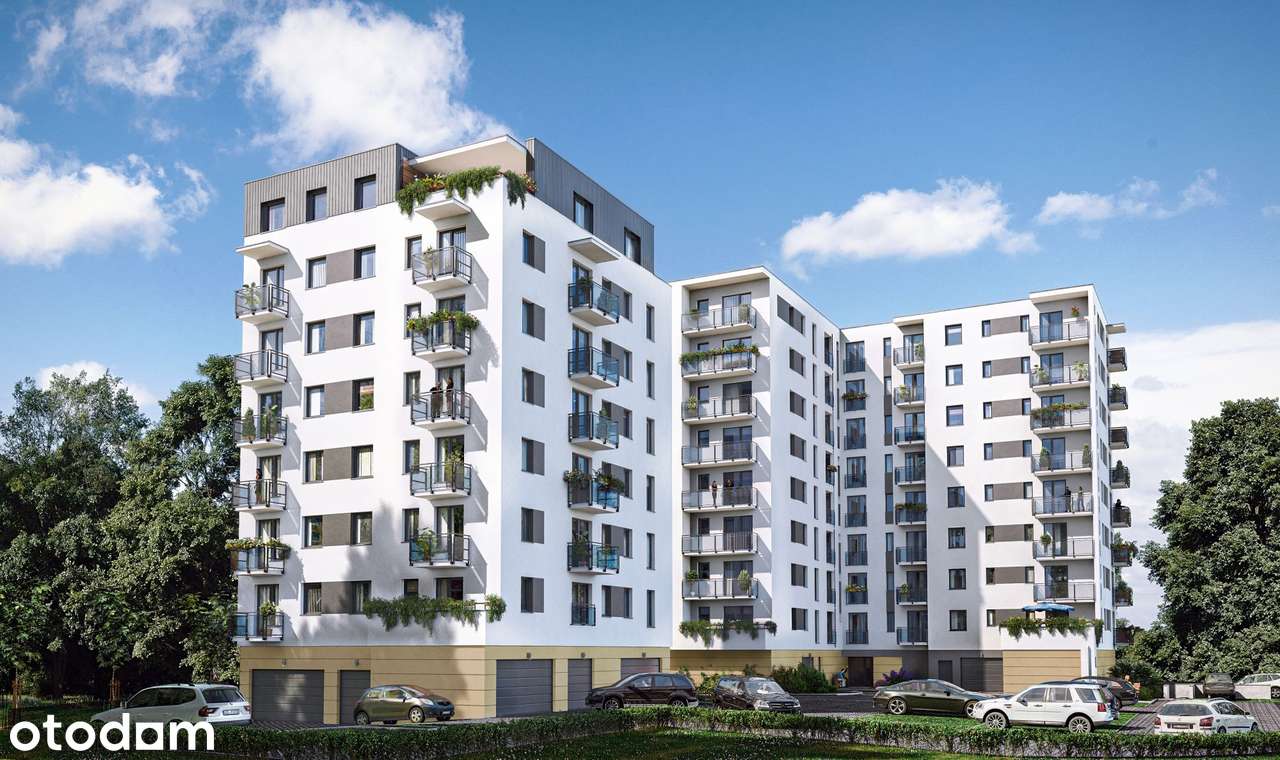 3-pokojowe mieszkanie 45m2 + balkon Bez Prowizji