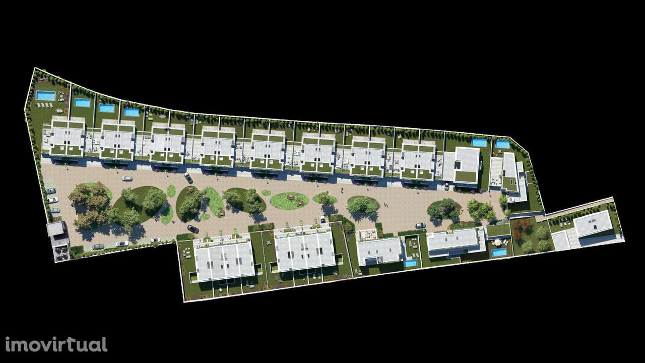 Moradia Geminada V4 Luxo Nova c/ Piscina em Canidelo (Douro Marina) - Grande imagem: 5/30