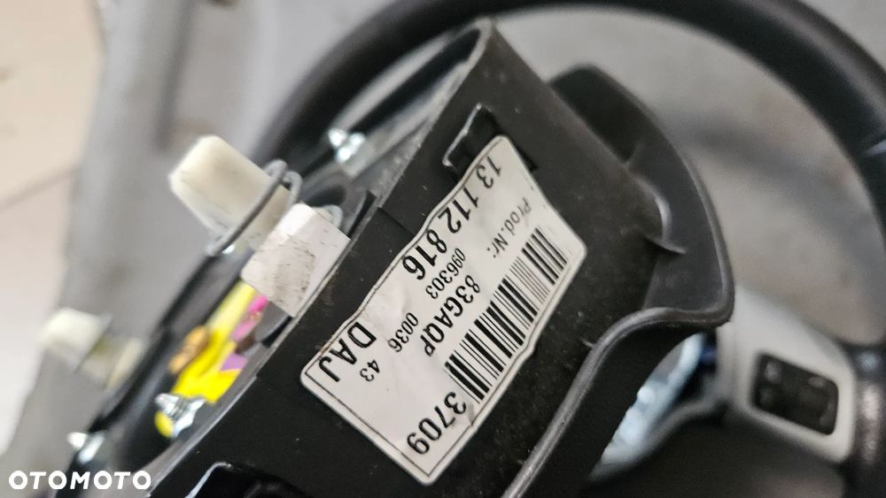 Kierownica multifunkcyjna skórzana airbag Opel Vectra C 2005r - 8