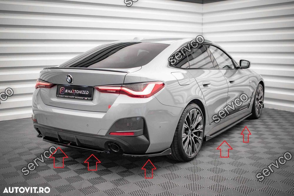 Pachet Body kit tuning Bmw Seria 4 G26 Gran Coupe M-Pachet 2021- v3 - 4