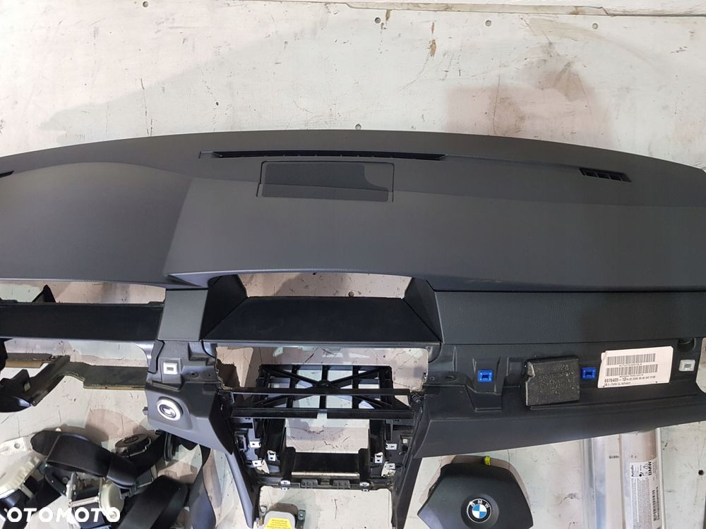 deska rozdzielcza kokpit 6976405 bmw e60 e61 lci eu airbag komplet - 12