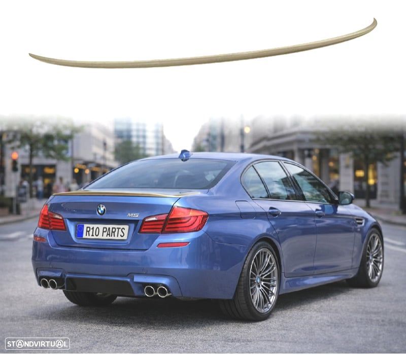 AILERON SPOILER TRASEIRO BMW F10 10-17 LOOK M ABS - 1
