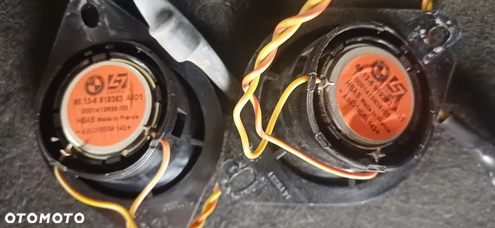 Nagłośnienie LOGIC 7 BMW E60 głośniki zestaw komplet - 6