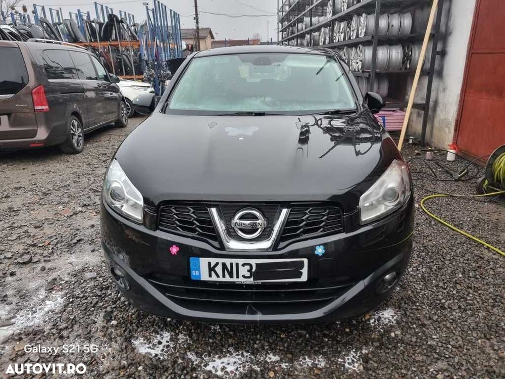 Usa Stanga Fata Nissan Qashqai Facelift 2010 - 2013 SUV 4 Usi BLACK Metalizat Z11 (1444) - 4