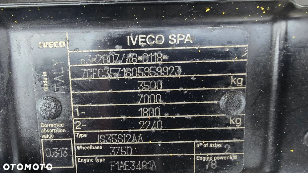 Iveco DAILY V, 35S11, KONTENER POCZTOWY DHL, EURO 5 - 22