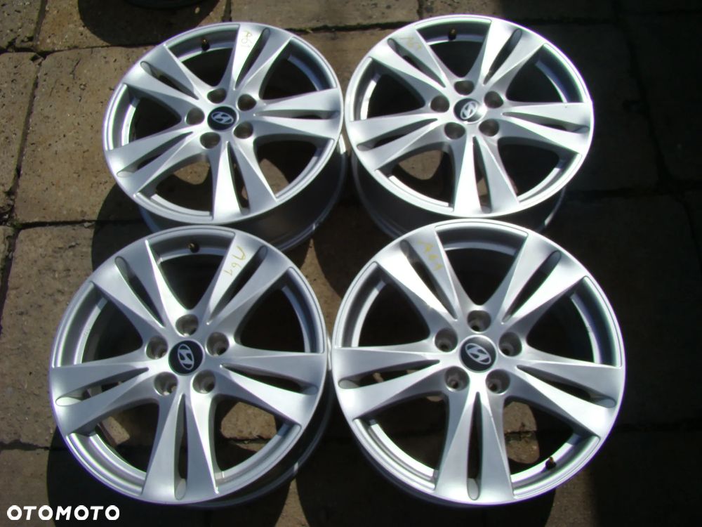 a61 5x114,3 Hyundai i30 i40 Kona Santa Fe Tuscon IX35 Veloster Elantra 7jx18 - 1